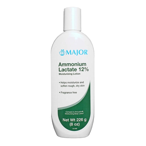 Major Pharmaceuticals Ammonium Lactate 12% Moisturizing Lotion 8 oz.