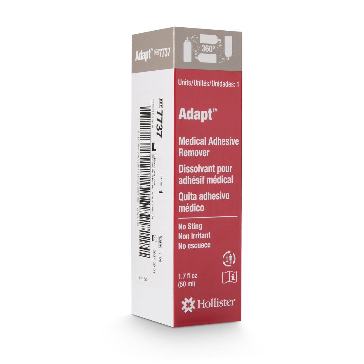 McKesson Adhesive Remover Spray, 50 mL