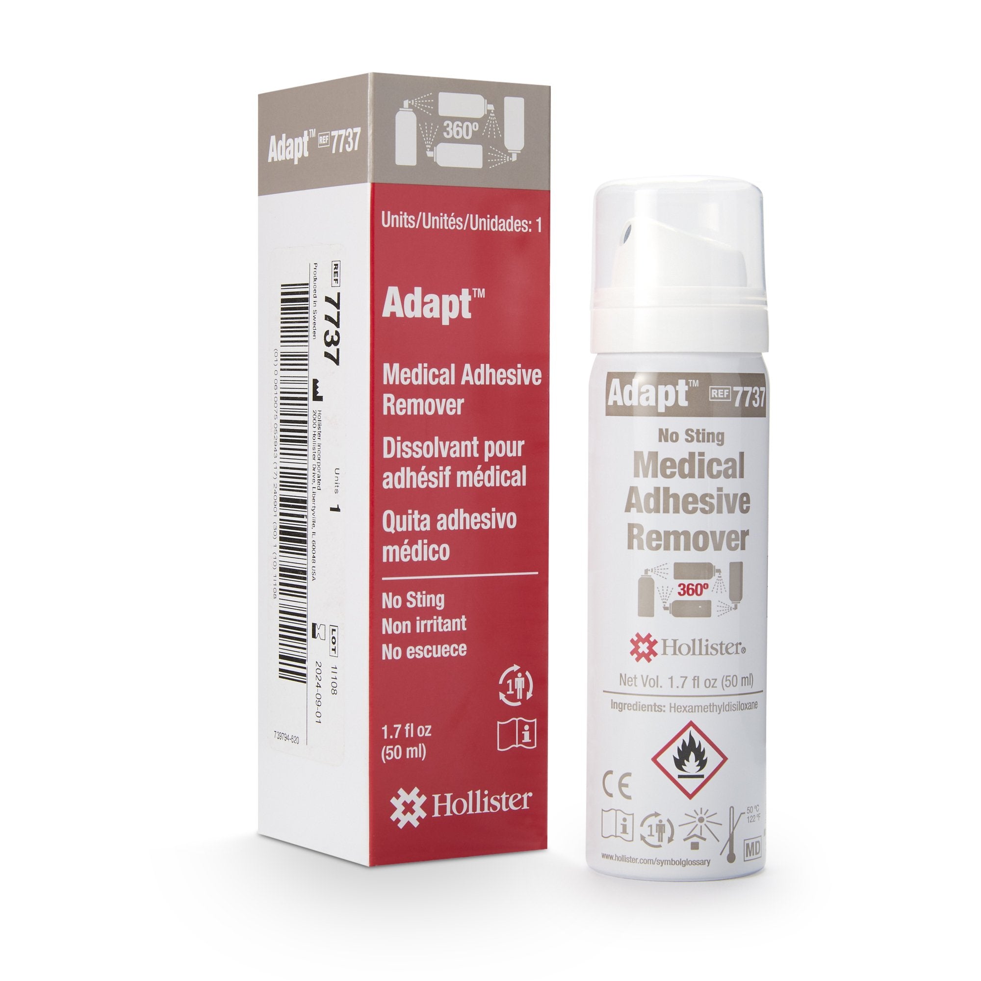 McKesson Adhesive Remover Spray, 50 mL