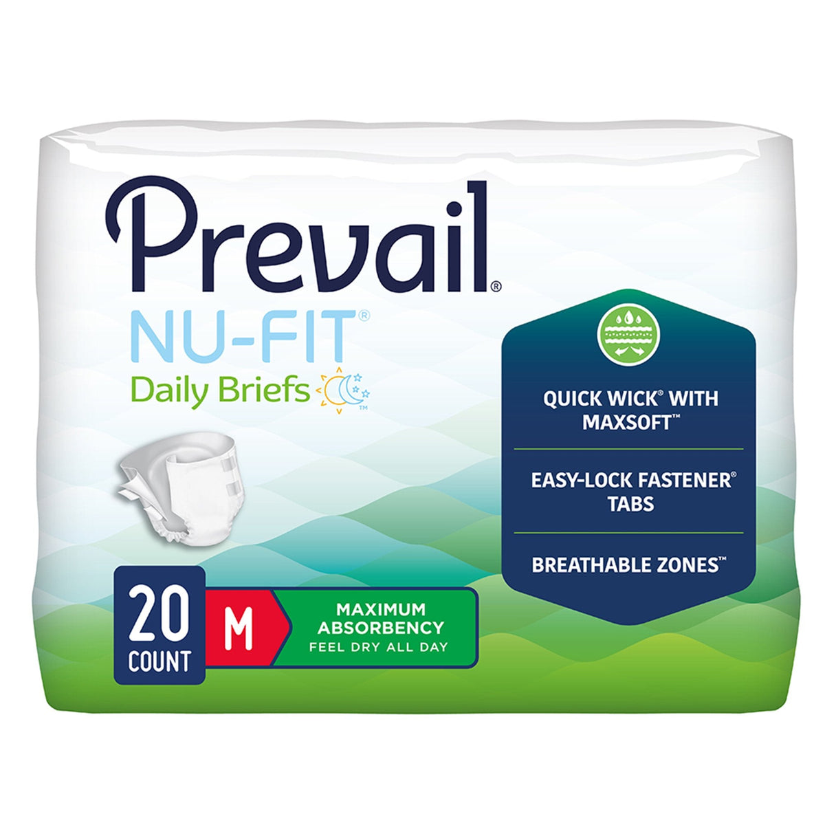 McKesson Incontinence Briefs, Unisex Adult, Heavy Absorbency
