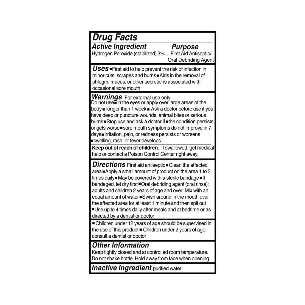 McKesson Hydrogen Peroxide 3%