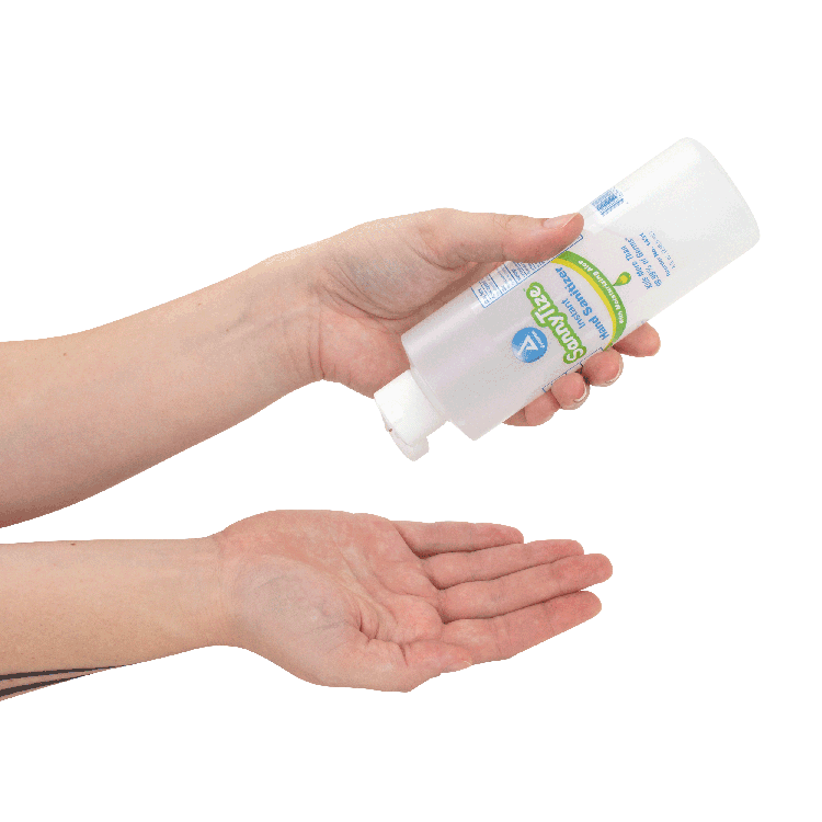Dynarex Hand Sanitizer with Moisturizing Aloe 8 oz.