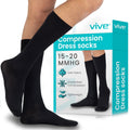 Knee High Men's Compression Dress Socks 15-20mmHg