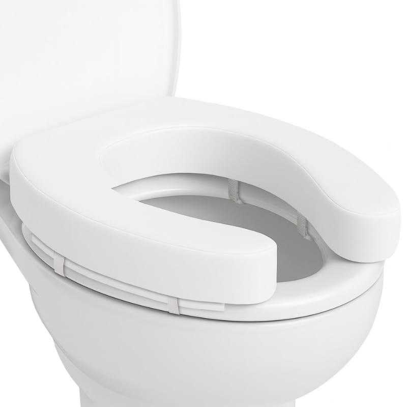 Cushioned Toilet Seat Riser 2'' Soft
