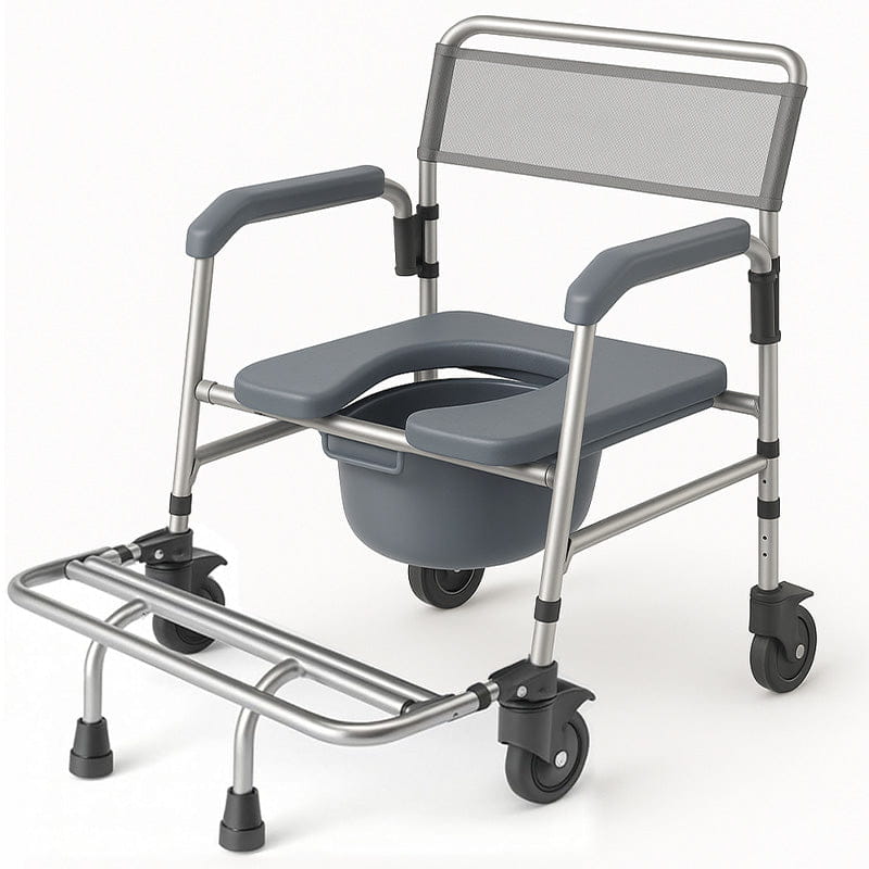 Core Shower Commode Transport Wheelchair (17", 275 lbs)