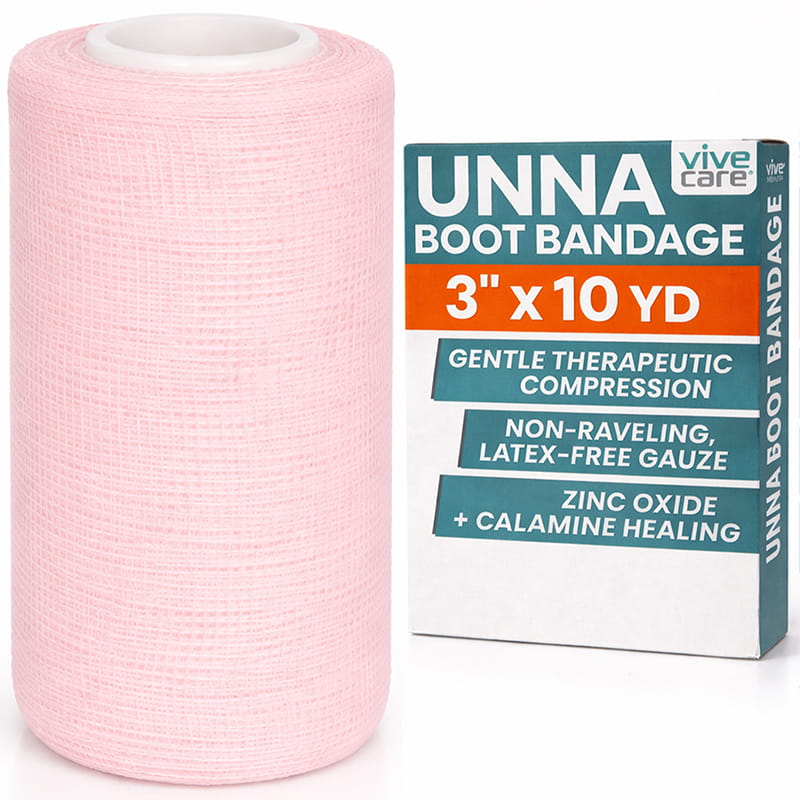 Unna Boot Bandage with Zinc Oxide and Calamine