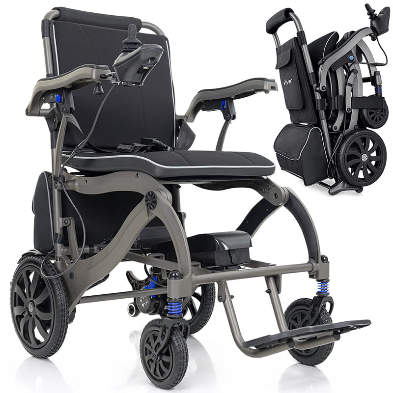 Air Frame Power Wheelchair - Magnesium Collection
