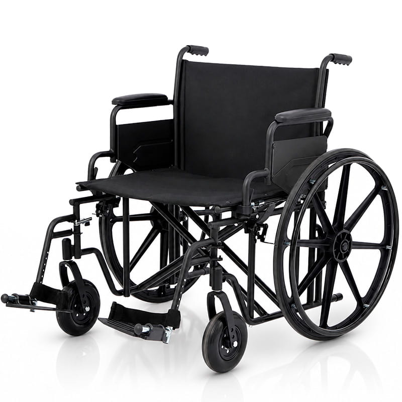 Heavy Duty Wheelchair K7 (22"-24", 450 lbs)