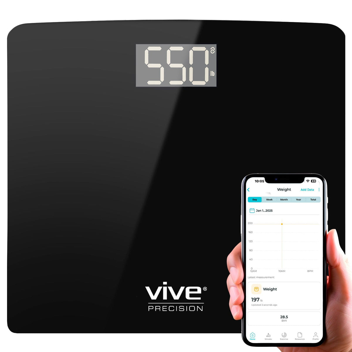 Bariatric Scale Smart Phone Compatible