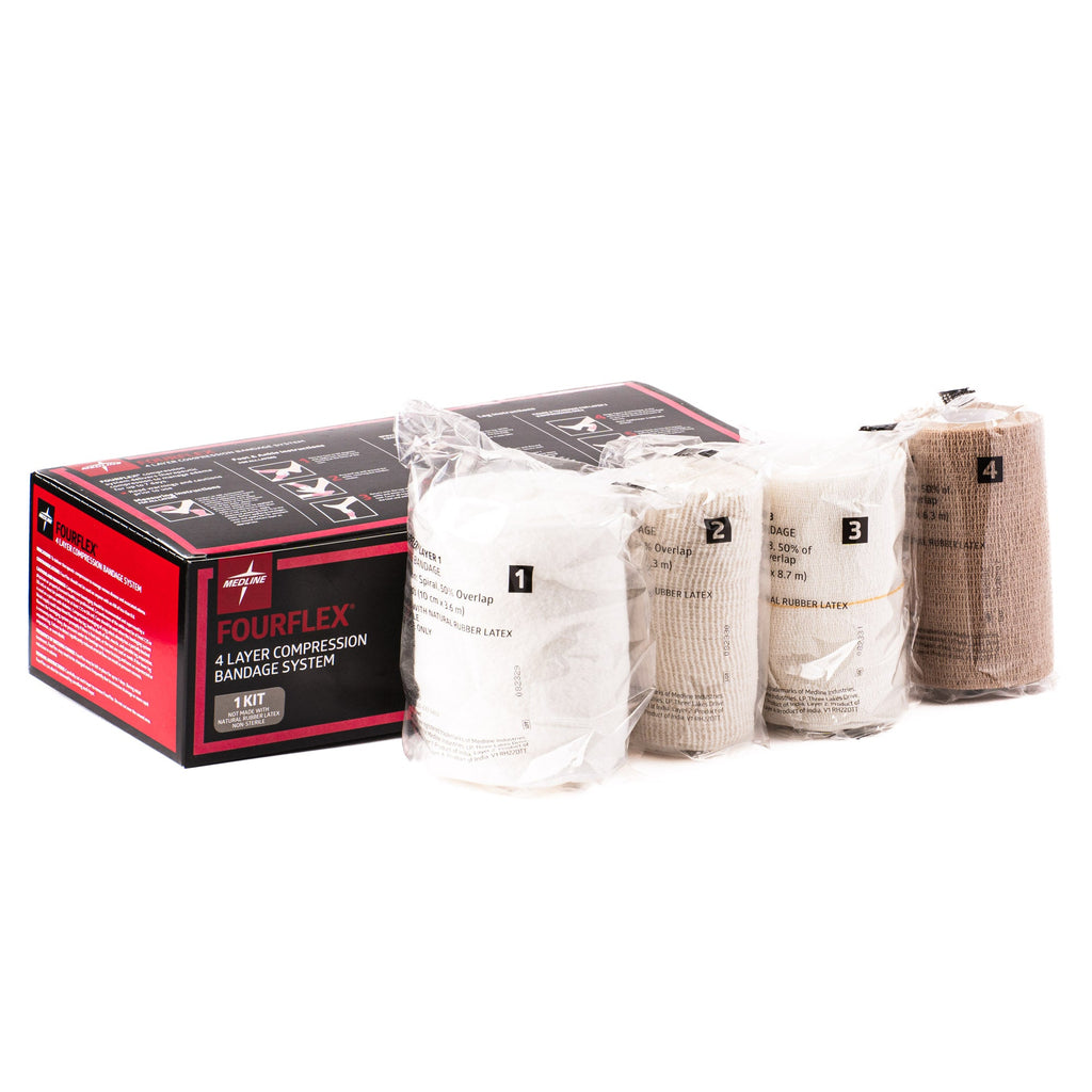Medline 4 Layer Compression Bandage System