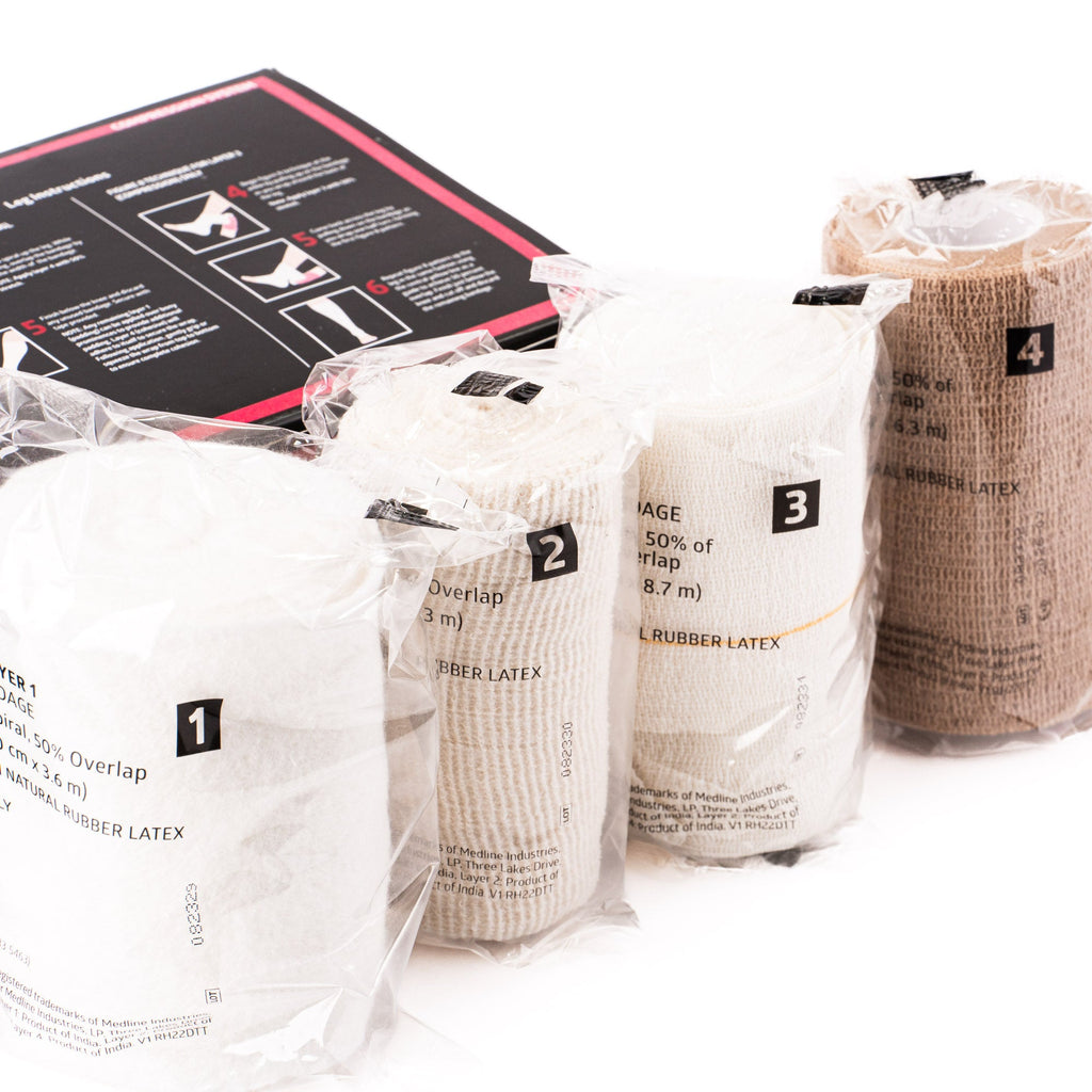 Medline 4 Layer Compression Bandage System