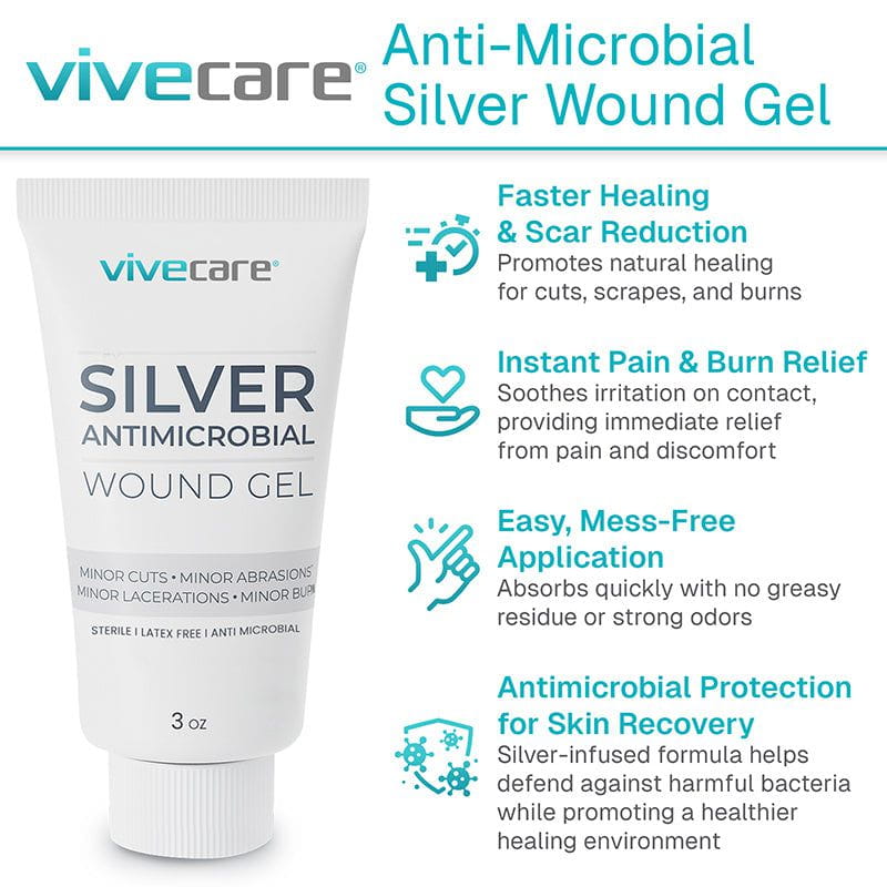 ViveCare Silver Antimicrobial Wound Gel - image 2