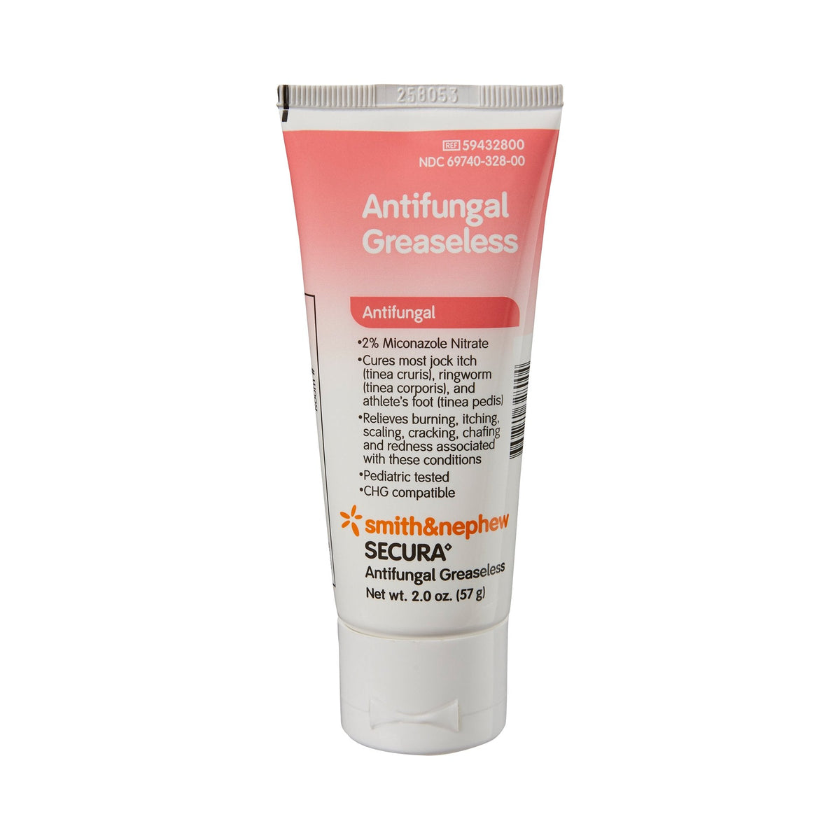 McKesson Antifungal Secura™ Miconazole Nitrate 2% Strength Cream 2 oz. Tube