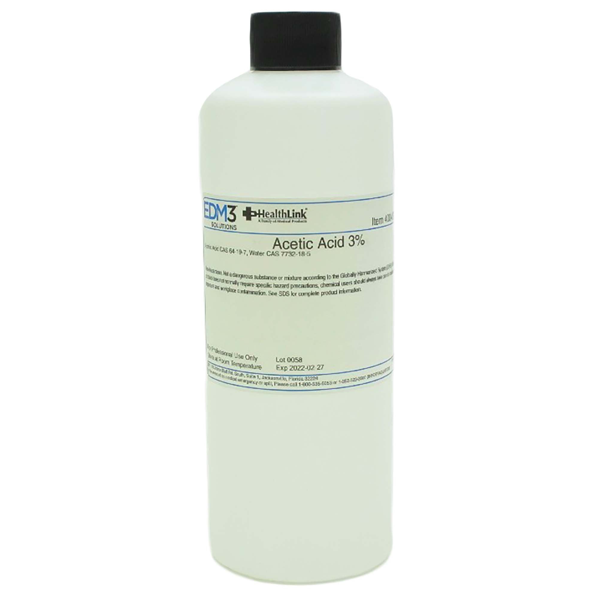 McKesson Acetic Acid 3%, 16 oz.