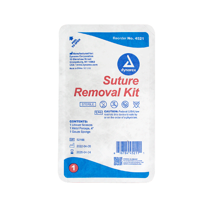 Dynarex Suture Removal Kit - Sterile