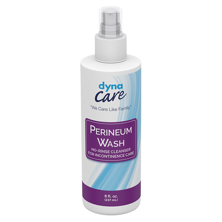 Dynarex Rinse-Free Perineal Wash, 8 oz. Pump Bottle