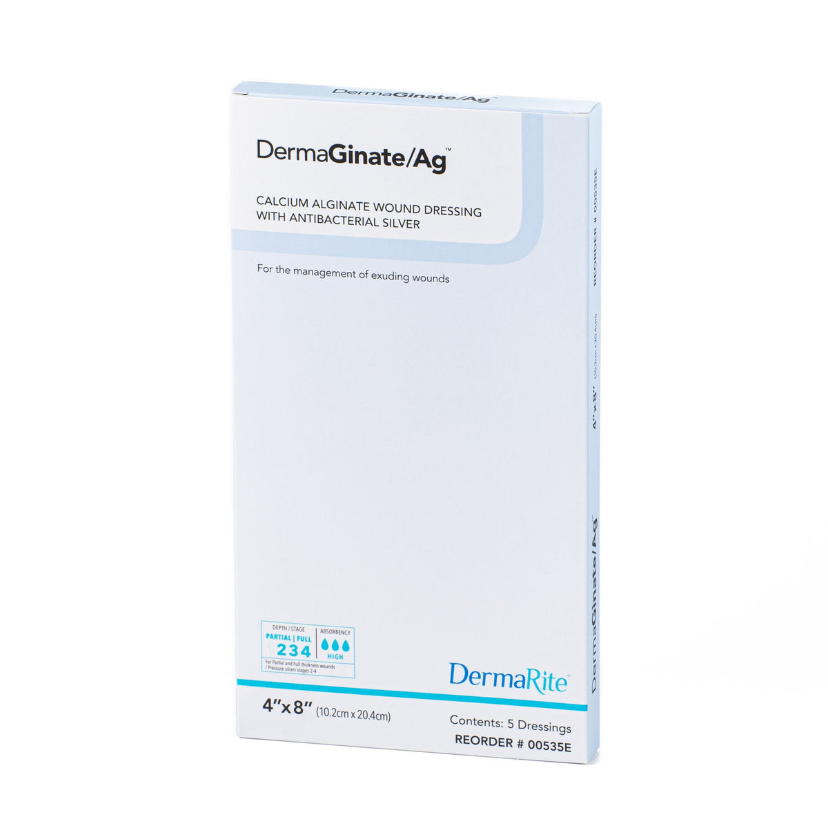 Cardinal Health Alginate (Ca with Ag) 4"x8"