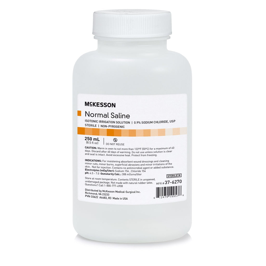 McKesson Normal Saline, Sterile, 0.9%, USP