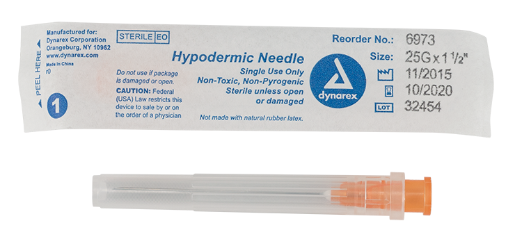 Dynarex Hypodermic Needle