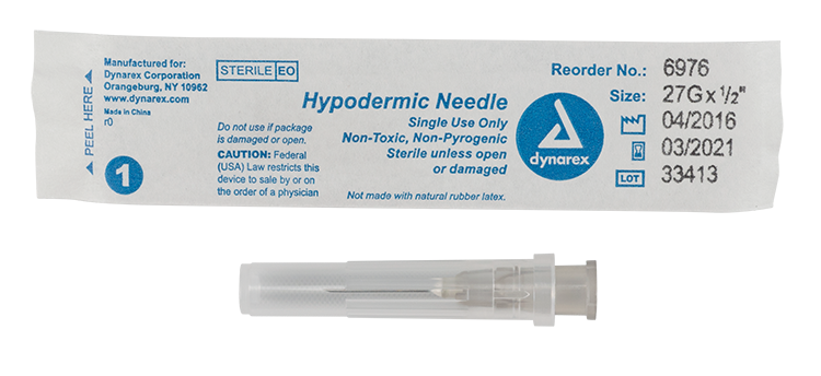 Dynarex Hypodermic Needle