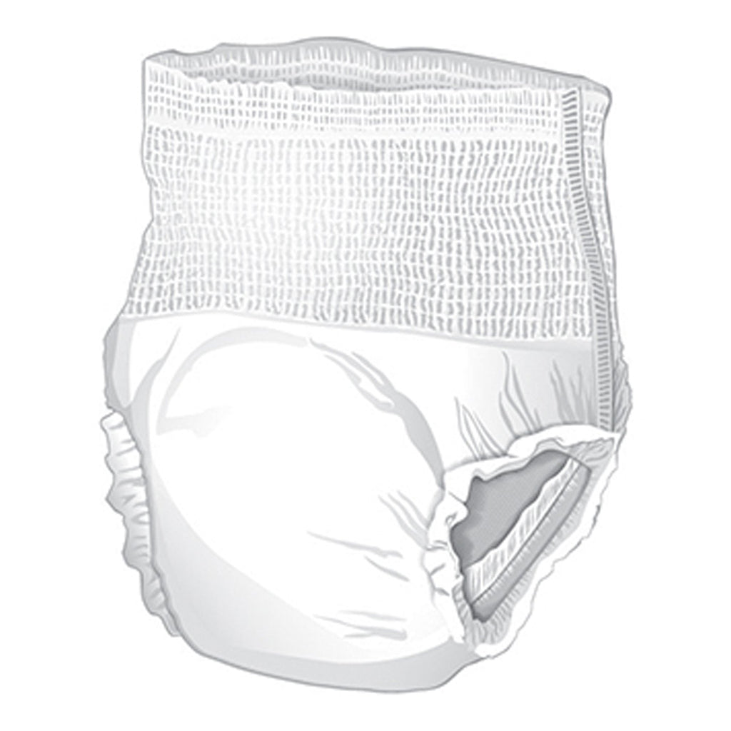McKesson Incontinence Underwear, Unisex Adult, Pull On with Tear Away Seams, Disposable, Heavy Absorbency