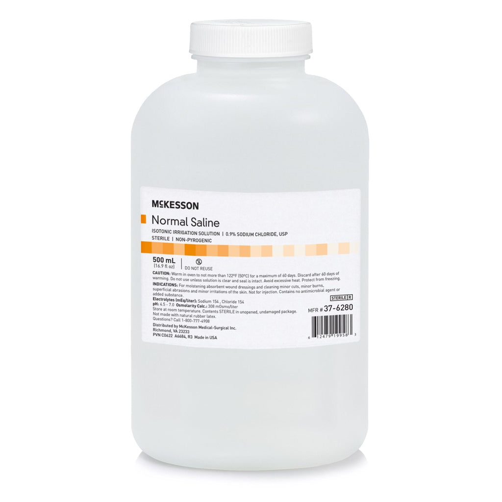 McKesson Normal Saline, Sterile, 0.9%, USP