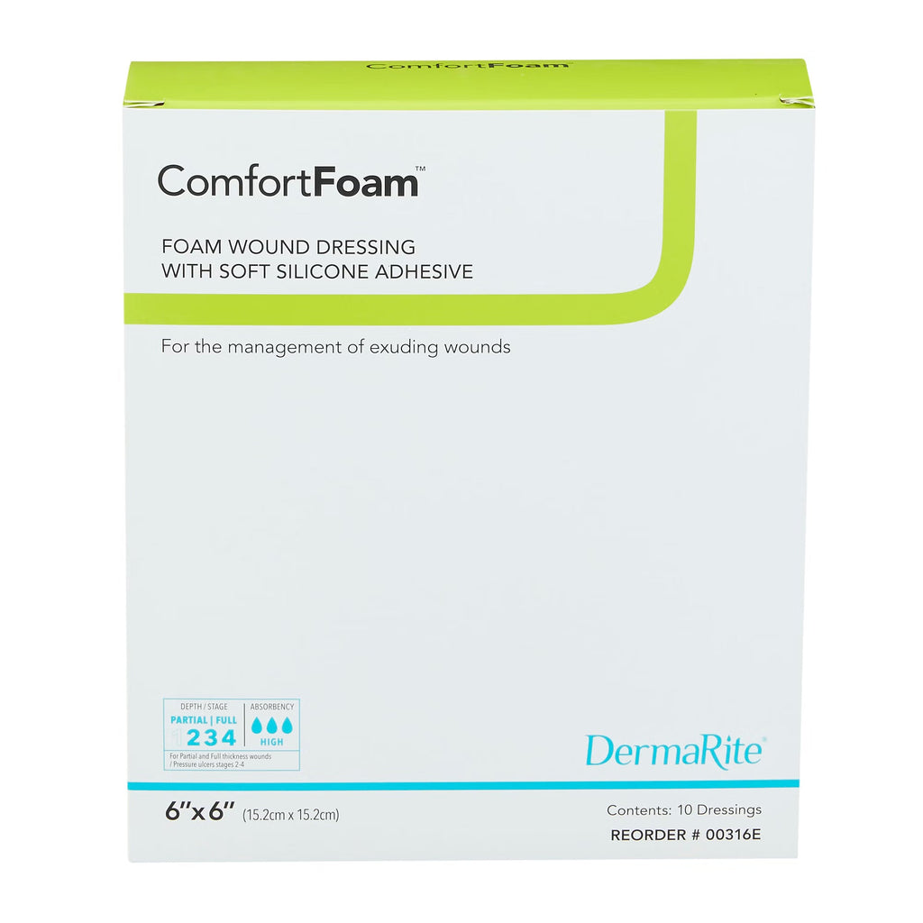 Cardinal Health Foam Silicone, Non-Bordered