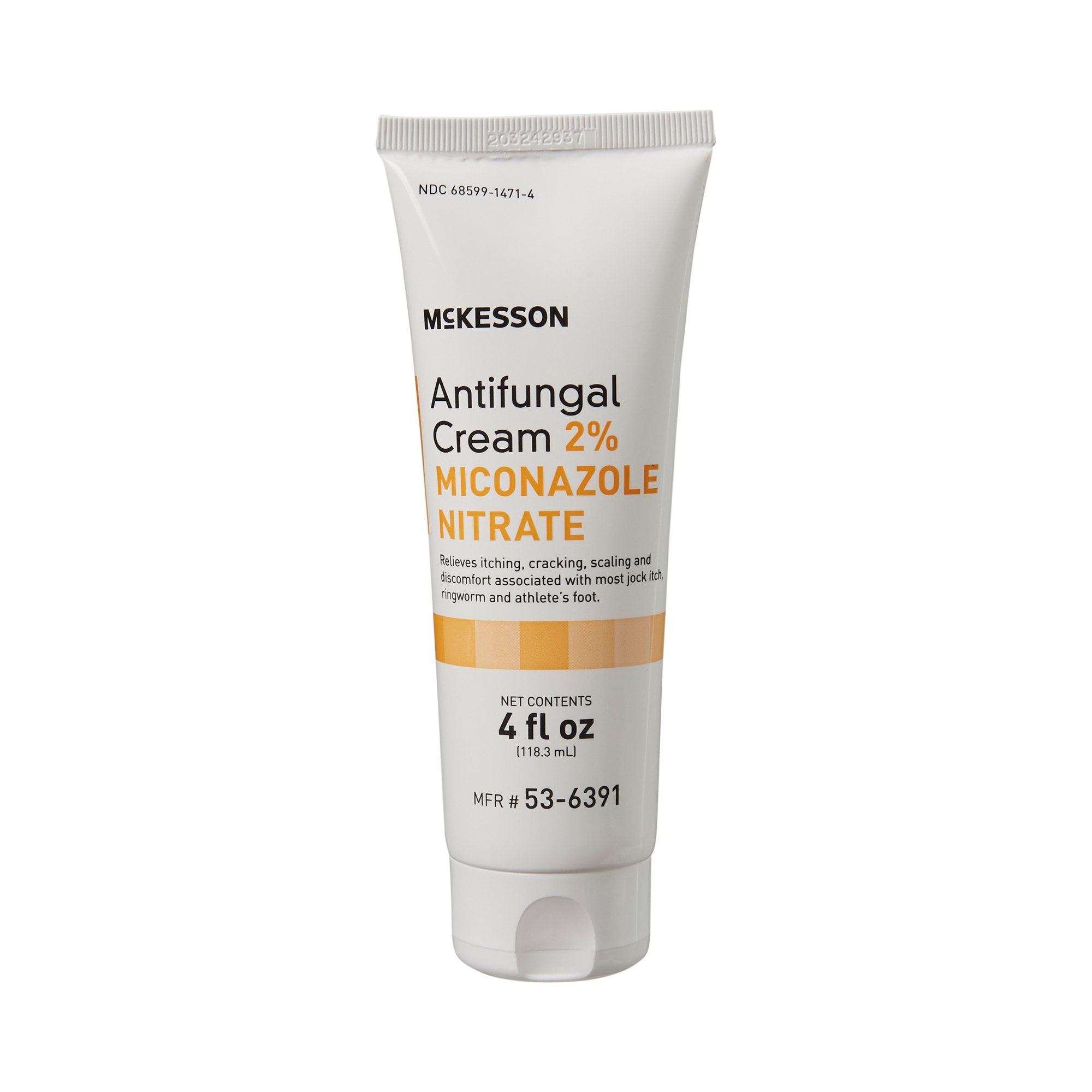McKesson Antifungal Cream, 2% Miconazole, 4 oz. Tube