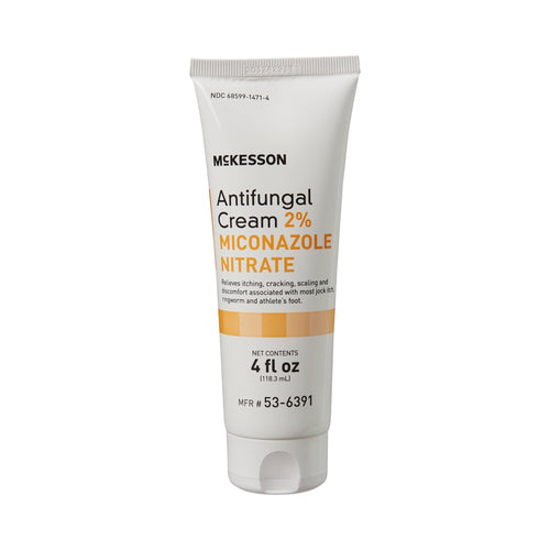 McKesson Antifungal Cream, 2% Miconazole, 4 oz. Tube