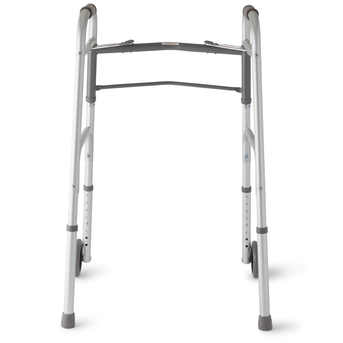 Medline Front Wheel Walker, Folding, 5" Wheels