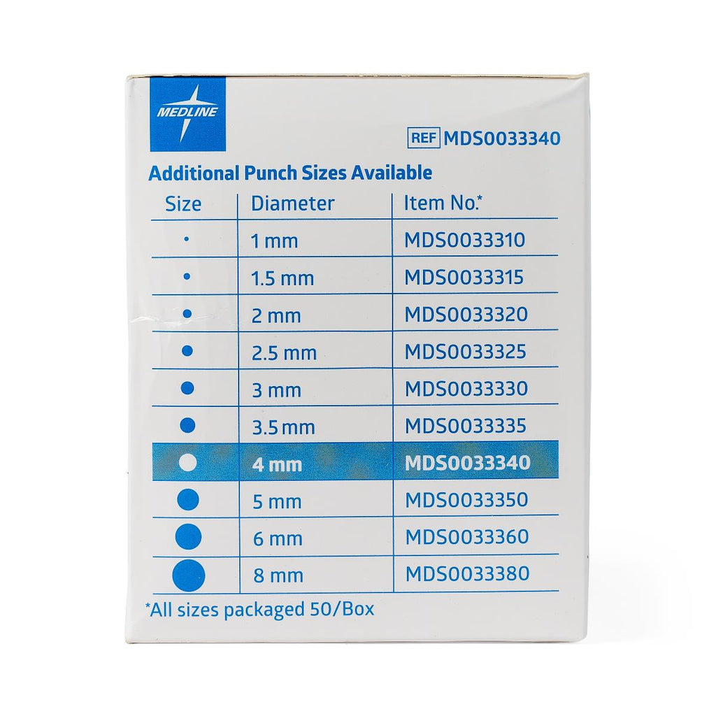 Medline Biopsy Punch 4mm