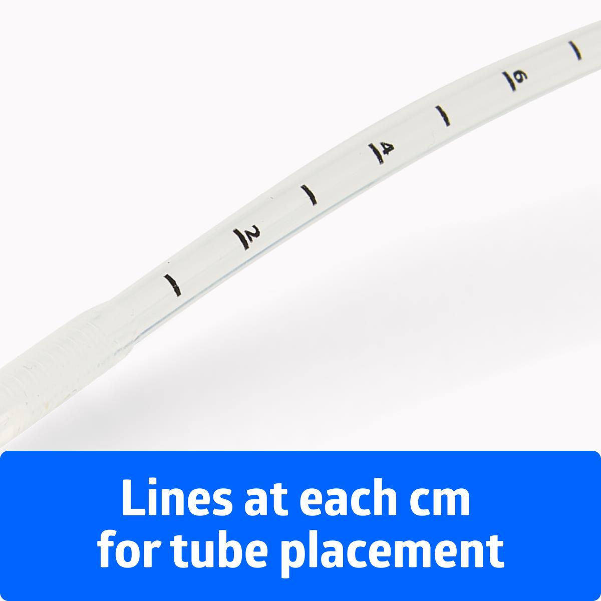 Medline Gastrostomy Feeding Tube, 3-Port with ENFit Connector