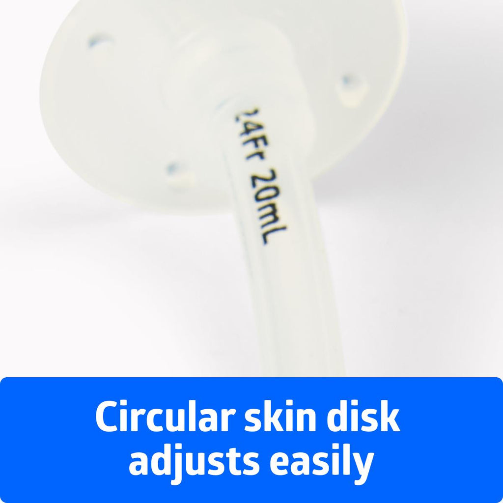 Medline Gastrostomy Feeding Tube, 3-Port with ENFit Connector
