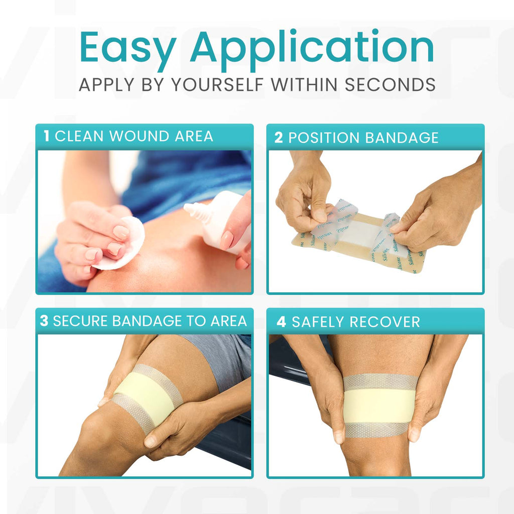 ViveCare Silicone Foam Dressing - image 2