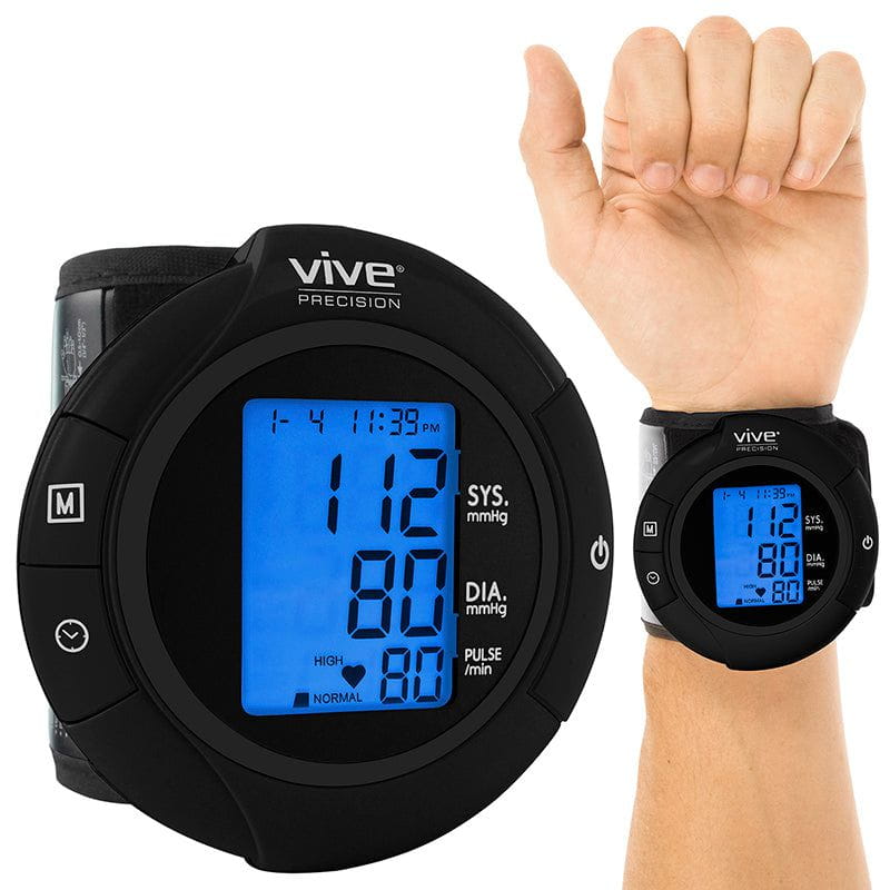 Wrist Blood Pressure Monitor Smart Phone Compatible