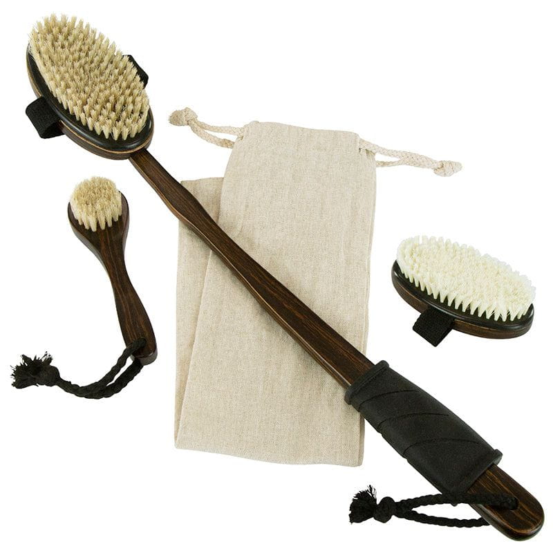 Body Brush Set Dark