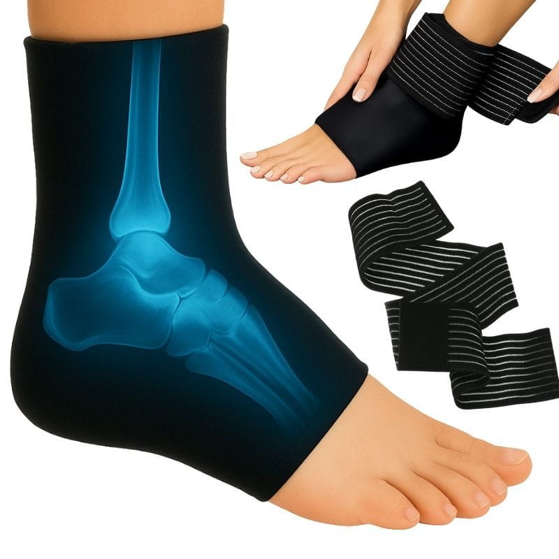 Hot and Cold Ankle Sleeve