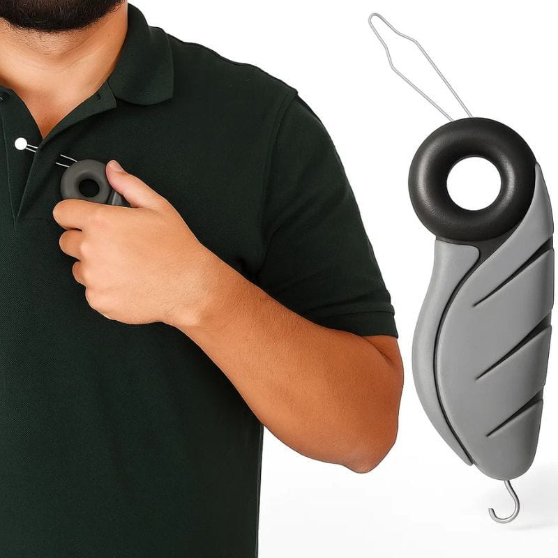 Button Hook (With Finger Hole)