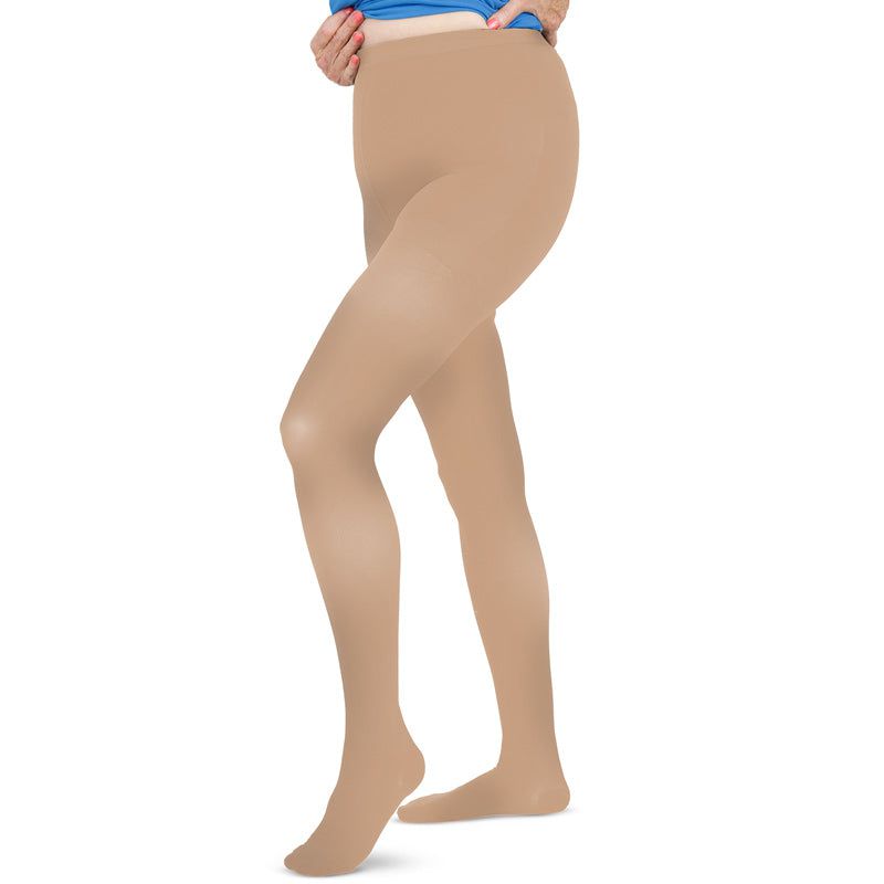 Waist High Compression Pantyhose 15-20mmHg